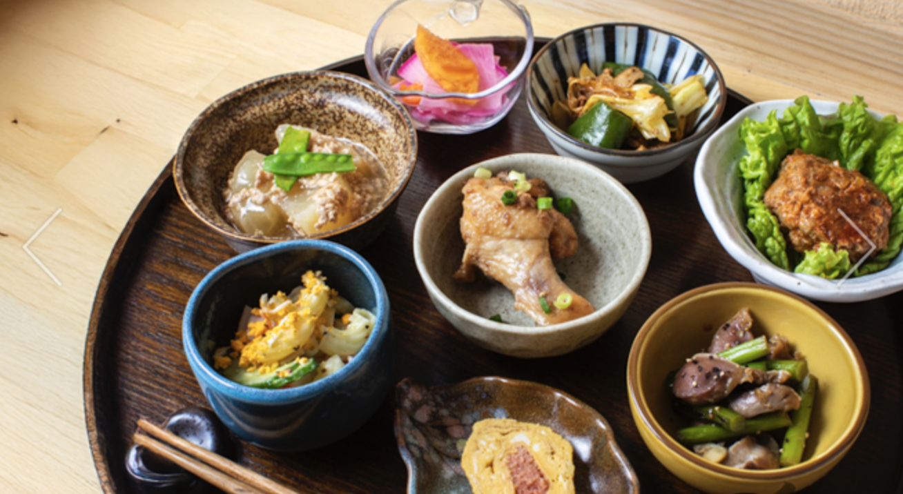 香礼木の季節のおばんざい